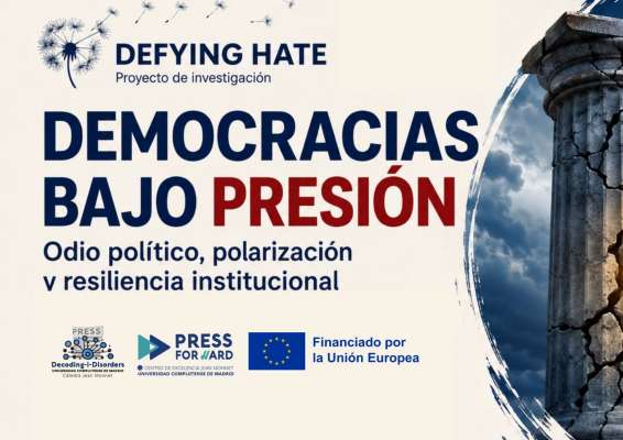 22 y 23 de octubre: Democracias bajo presión. Odio político, polarización y resiliencia institucional